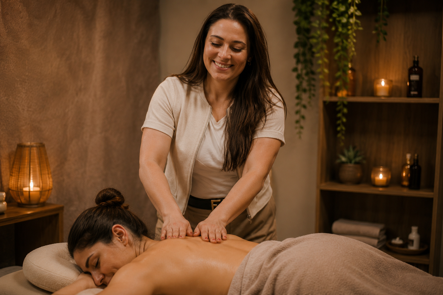 Forfait 3 massages chez Ornella — moment de détente