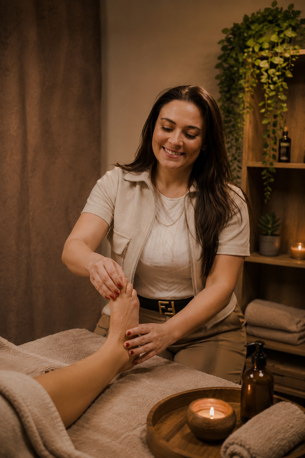 Massage des pieds chez Ornella — réflexologie douce